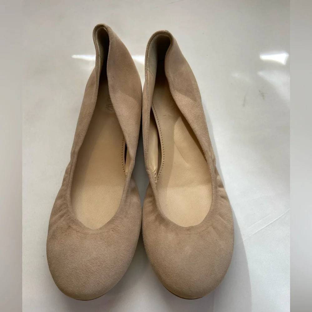 J. Crew suede flats